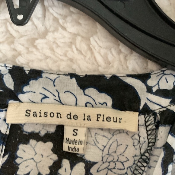 EUC❤️🔥SALE❤️🔥Anthropologie saison de La fleur blouse - Picture 7 of 11